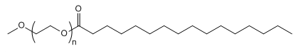 mPEG-Palmitic acid；甲氧基聚乙二醇-棕榈酸的介绍