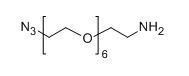 957486-82-7；N3-PEG6-NH2；Azido-PEG6-Amine；C14H30N4O6