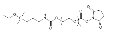 Monoethoxylsilane-PEG-SC；单乙氧基硅烷-聚乙二醇-琥珀酰亚胺碳酸酯；Monoethoxylsilane-PEG-NHS