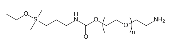 Monoethoxylsilane-PEG-NH2；单乙氧基硅烷-聚乙二醇-氨基；Monoethoxylsilane-PEG-Amine