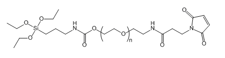 Silane-PEG-Mal；硅烷-聚乙二醇-马来酰亚胺；Silane-PEG-Maleimide