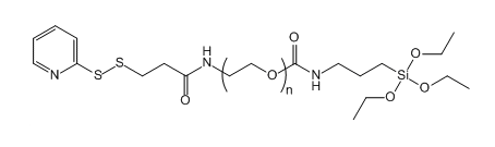 OPSS-PEG-Silane；邻吡啶基二硫化物-聚乙二醇-硅烷；Ortho-Pyridyldisulfide-PEG-Silane