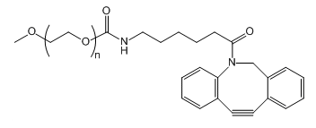 mPEG-DBCO；甲氧基聚乙二醇-二苯并环辛炔；mPEG-Dibenzocycolctyne