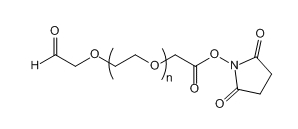 ALD-PEG-SCM；CHO-PEG-SCM；Aldehyde-PEG-Succinimidyl Carboxymethyl Ester