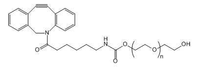 DBCO-PEG-OH；氮杂二苯并环辛炔-聚乙二醇；Dibenzocycolctyne-PEG-Hydroxy