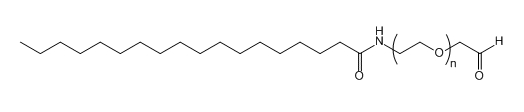 STA-PEG-CHO；Stearic acid-PEG-Aldehyde；单硬脂酸-聚乙二醇-醛基