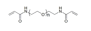 ACA-PEG-ACA；Acrylamide-PEG-Acrylamide；α,ω-二丙烯酰胺基聚乙二醇