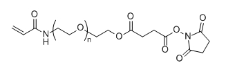 ACA-PEG-SS；Acrylamide-PEG-Succinimidyl Succinate ester