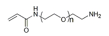 ACA-PEG-NH2；Acrylamide-PEG-Amine；丙烯酰胺-聚乙二醇-氨基