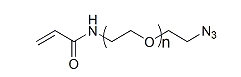 ACA-PEG-N3；Acrylamide-PEG-Azide；丙烯酰胺-聚乙二醇-叠氮基
