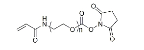 ACA-PEG-SC；ACA-PEG-NHS；丙烯酰胺-聚乙二醇-活性酯