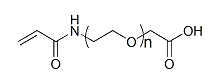 ACA-PEG-COOH；Acrylamide-PEG-Acid；丙烯酰胺-聚乙二醇-羧基