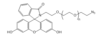 FITC-PEG-N3；荧光素-聚乙二醇-叠氮基；FITC-PEG-Azide