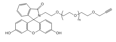 FITC-PEG-Alkyne；荧光素-聚乙二醇-炔基；Fluorescein-PEG-Alkyne