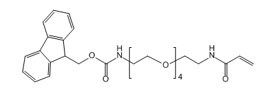 Fmoc-NH-PEG4-ACA；芴甲氧羰酰基-四聚乙二醇-丙烯酰胺