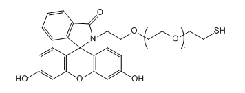 FITC-PEG-SH；荧光素-聚乙二醇-巯基；Fluorescein-PEG-Thiol