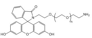 FITC-PEG-NH2；氨基-聚乙二醇-荧光素；Fluorescein-PEG-Amine