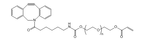 DBCO-PEG-AC；氮雜二苯并環(huán)辛炔-聚乙二醇-丙烯酸酯；DBCO-PEG-Acrylate
