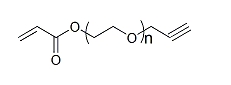 AC-PEG-AlKyne；Acrylate-PEG-AlKyne；α-丙烯酸酯基-ω-炔基聚乙二醇