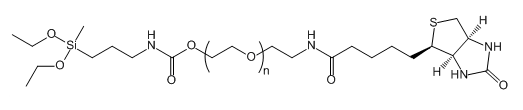 Diethoxylsilane-PEG-Biotin；二乙氧基硅烷-聚乙二醇-生物素Diethoxylsilane-PEG-Biotin；二乙氧基硅烷-聚乙二醇-生物素