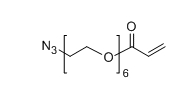 N3-PEG6-AC;Azido-PEG6-Acrylate;C15H27N3O7