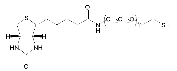 SH-PEG-Biotin；α-巯基-ω-生物素聚乙二醇；Thiol-PEG-Biotin