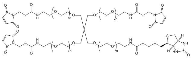 4-ArmPEG-(3Mal-1Biotin)应用于医学研究