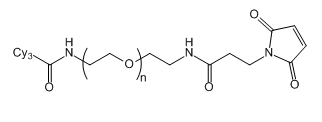 Cy3-PEG-Mal；CY3-聚乙二醇-马来酰亚胺；Cy3-PEG-Maleimide