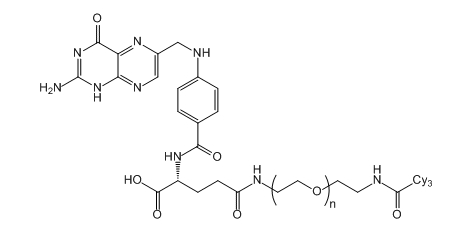 Cy3-PEG-FA；Cy3-PEG-Folic Acid；Cy3-聚乙二醇-叶酸