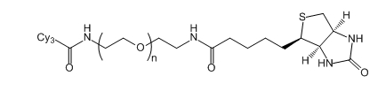 Cy3-PEG-Biotin；Cy3-聚乙二醇-生物素；应用于医学研究