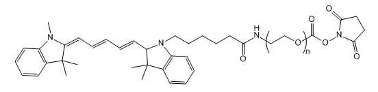 Cy5-PEG-SC；Cy5-PEG-NHS；Cy5-聚乙二醇-琥珀酰亚胺碳酸酯