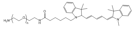 CY5-PEG-NH2；Cy5-PEG-Amine；CY5-聚乙二醇-氨基