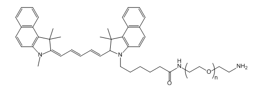 CY5.5-PEG-NH2；CY5.5-PEG-Amine；CY5.5-聚乙二醇-氨基