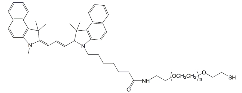 Cy3.5-PEG-SH；Cy3.5-PEG-Thiol；CY3.5-聚乙二醇-巯基