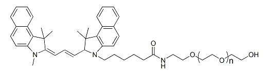 Cy3.5-PEG-OH；Cy3.5-PEG-Hydroxy；CY3.5-聚乙二醇-羟基