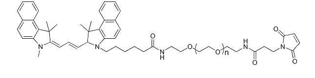 Cy3.5-PEG-Mal；Cy3.5-PEG-Maleimide；CY3.5-聚乙二醇-马来酰亚胺