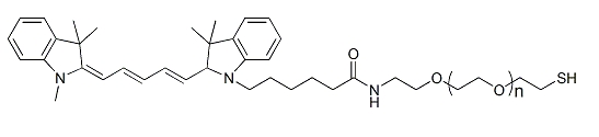 Cy5-PEG-SH；Cy5-PEG-Thiol；CY5-聚乙二醇-巯基
