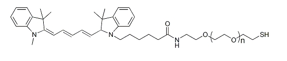 Cy5-PEG-SH；Cy5-PEG-Thiol；CY5-聚乙二醇-巯基