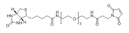 CAS No.：  1431618-70-0；Biotin-PEG3-NH-Mal的基本信息