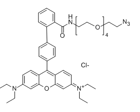 RB-PEG4-N3；C44H55ClN6O6；分子量：  799.4