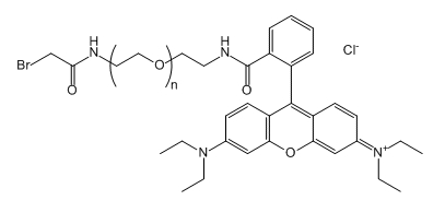Br-CH2CO-NH-PEG-RB；溴乙酰胺-聚乙二醇-罗丹明B
