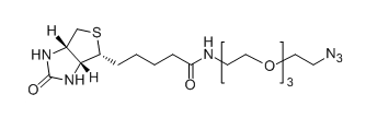 CAS No.：  875770-34-6；Biotin-PEG3-N3；Biotin-PEG3-azide