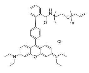 RB-PEG-Alkene；Rhodamine B-PEG-Alkene；罗丹明B-聚乙二醇-烯
