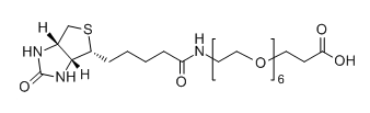 CAS No.：  1352814-10-8；Biotin-PEG6-COOH的介绍