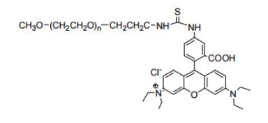甲氧基聚乙二醇罗丹明 mPEG-Rhodamine B