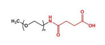 mPEG-SAA，甲氧基聚乙二醇琥珀酰胺酸，mPEG-Succinamide Acid