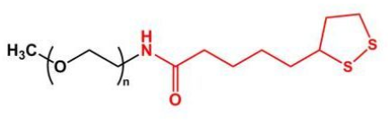 mPEG-LA；甲氧基聚乙二醇硫辛酸；mPEG-Lipoic acid