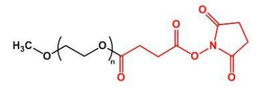 mPEG-SS；甲氧基聚乙二醇琥珀酰亚胺丁二酸酯；mPEG-Succinimidyl Succinate ester