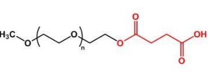 mPEG-SA；mPEG-Succinic Acid；甲氧基聚乙二醇丁二酸 