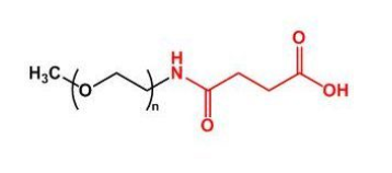 mPEG-SAA；甲氧基聚乙二醇琥珀酰胺酸；mPEG-Succinamide Acid